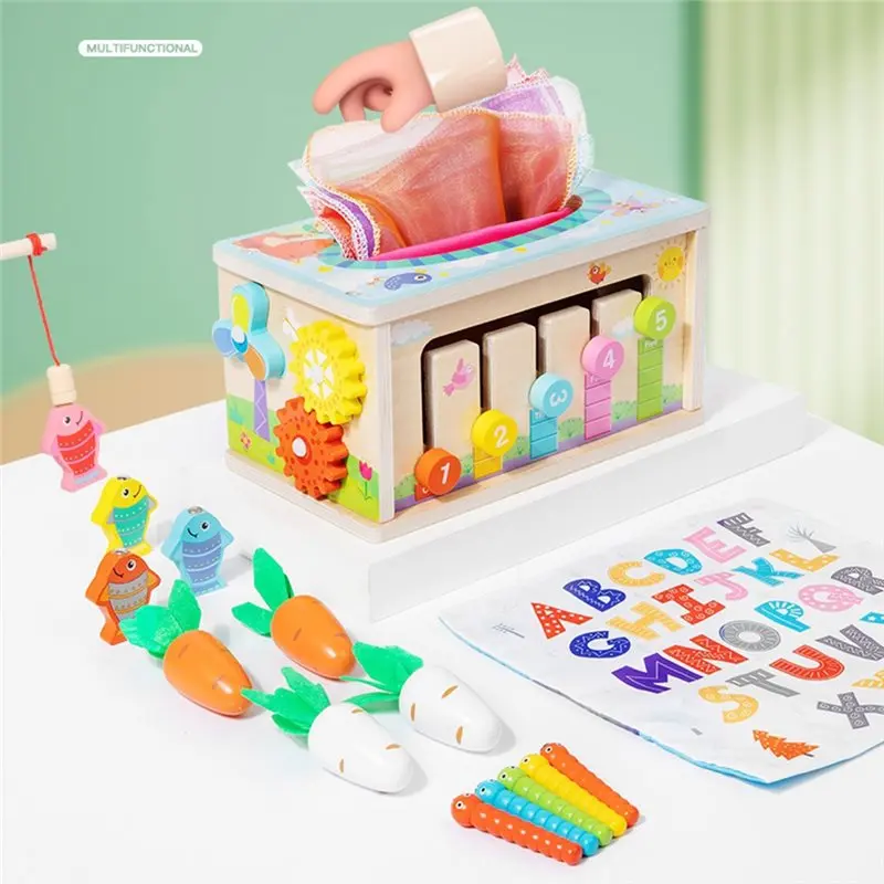 bedw-sensory-toy-wooden-tissue-box-6-in-1-montessori-baby-for-toddlers-36-months-developmental-play