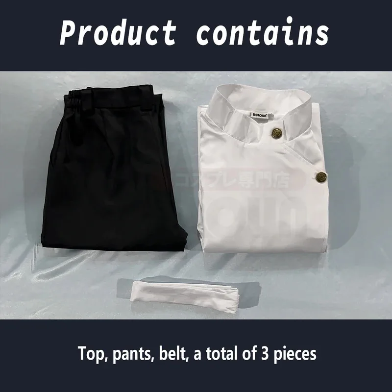 HOLOUN Jujutsu JJK Manga Anime Yuta Okkotsu Cosplay disfraz peluca chaqueta pantalones negros uniforme Rosa red sintética Halloween