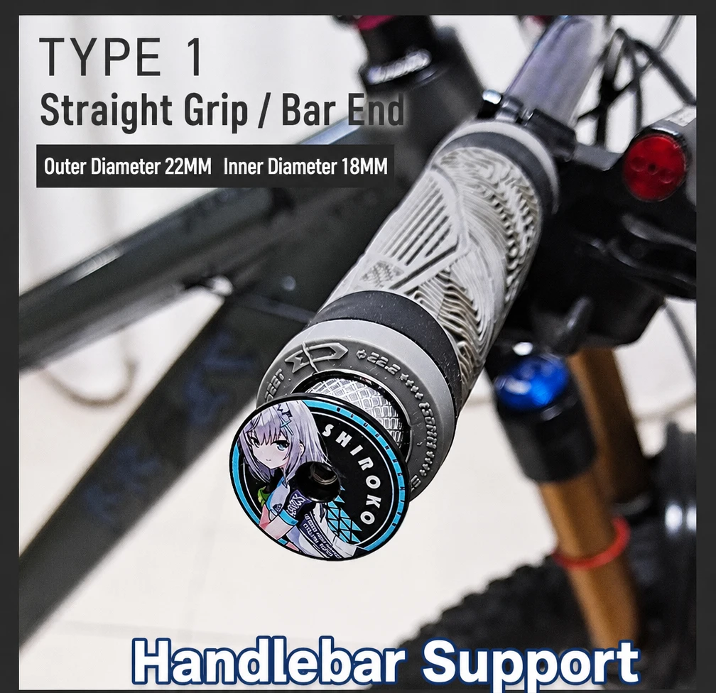 KRSEC MTB Rennrad Lenker-Endstopfen KRSEC Aluminiumlegierung Lenker-Endkappen BMX Fahrradgriff Mehrfarbige Abdeckung Fahrradzubehör – Detail 7