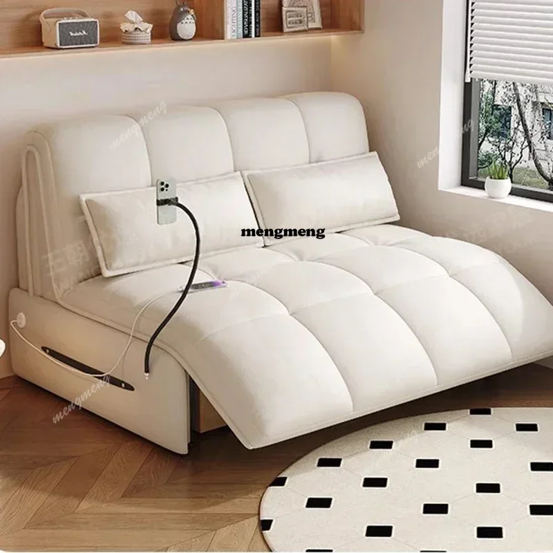 

New arrive Smart Power Living Room Sofas Italian Minimalism Solo Balcony Reclining Sofas Stretch Beds Home Furniture