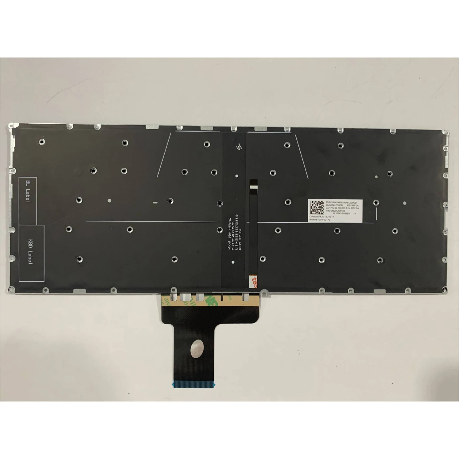 

for Lenovo Ideapad720S-13IKB 720S-14IKB 320S-13IKB Laptop keyboard US Layout