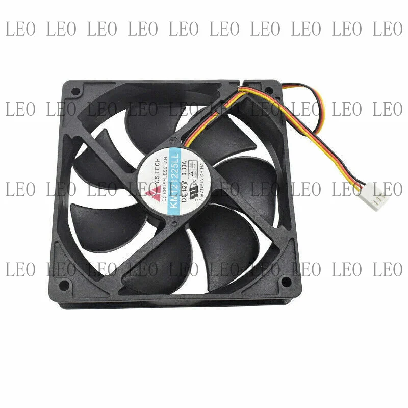 MY Genuine Y.S.TECH 120x120x25mm 3pin DC Brushless Computer Case Fan For KM121225LL