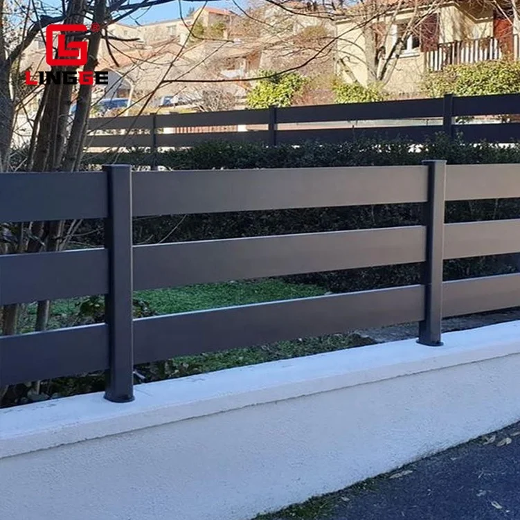 Commercial Residential Building Customizable Snowproof Various Styles Fence Aluminum Alloy Household Safety Staircase Railings