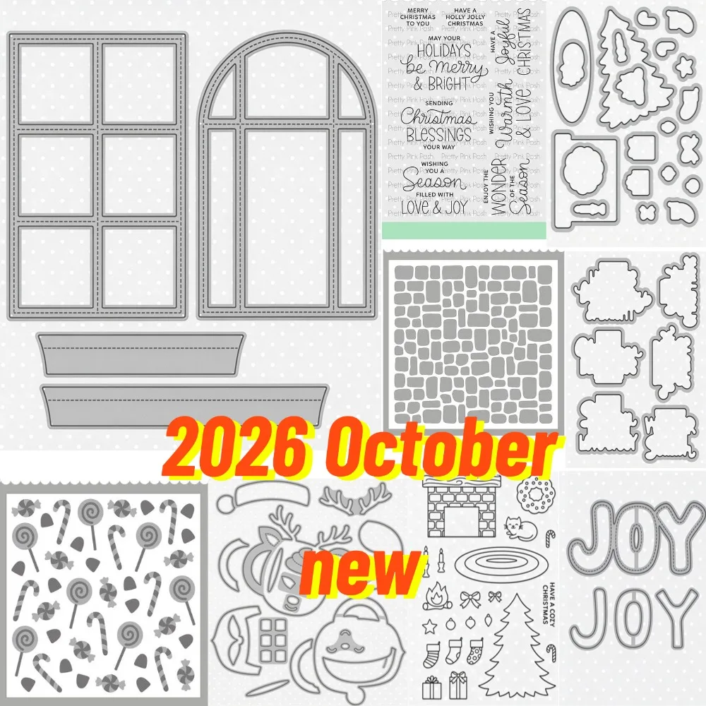 Hope In The Lord 2026 Neue Metall-Stanzformen für Scrapbook, Tagebuch, Dekoration, Prägevorlage, DIY-Grußkarte, handgefertigt