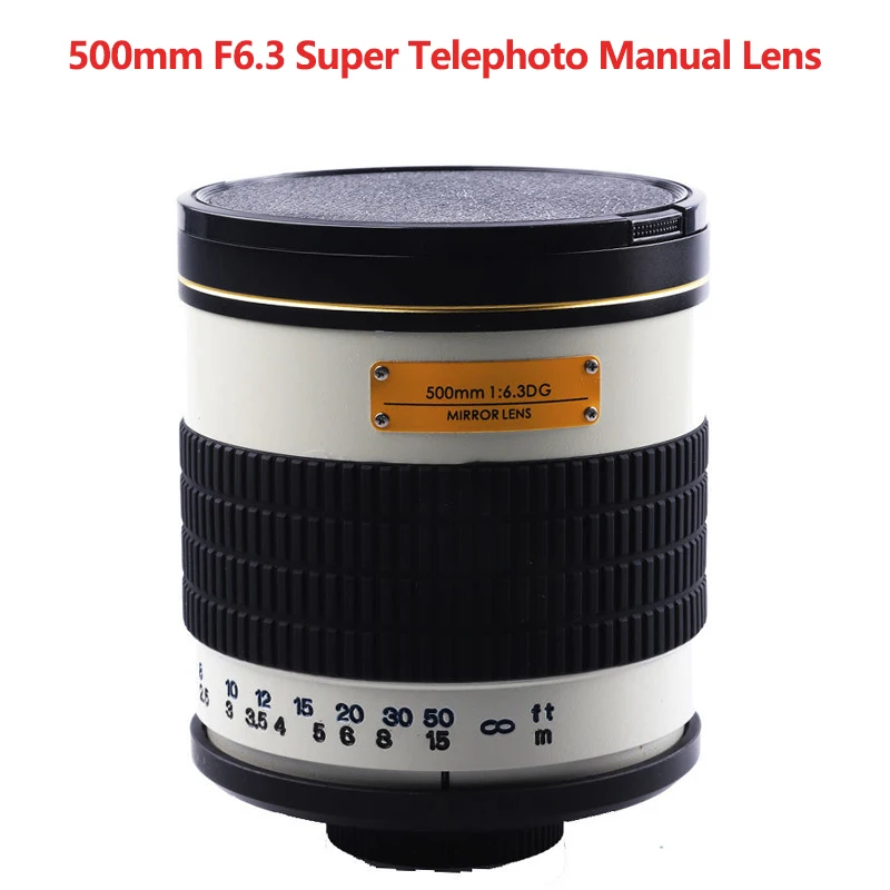 

500mmF6.3 Super Telephoto Foldback Manual SLR Lens for Moon Shot Bird Photo Photography Landscape Telescope