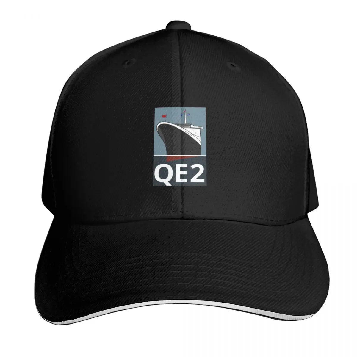 QE2 Baseball Cap funny hat Fishing cap Military Cap Man Cosplay Men Women's