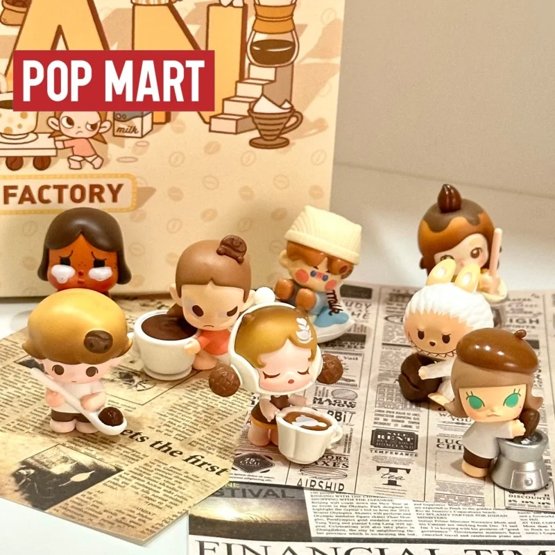 

Authentic And Best Selling POPMART Coffee Factory Coffee Beans Cute And Cute Series Surprise Blind Box Desktop Decoration Gift