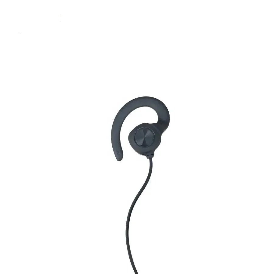 Hytera EHN35R-P Handsfree Speaker C-Type Earset for right ear with in-line MIC and PTT Secret Communication for AP5/BP5 series