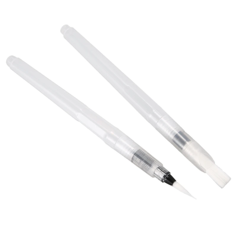 أقلام تلوين مائية ، مجموعة من 12 فرشاة ألوان مائية قابلة للذوبان في الماء أقلام ملونة ، علامات ألوان مائية