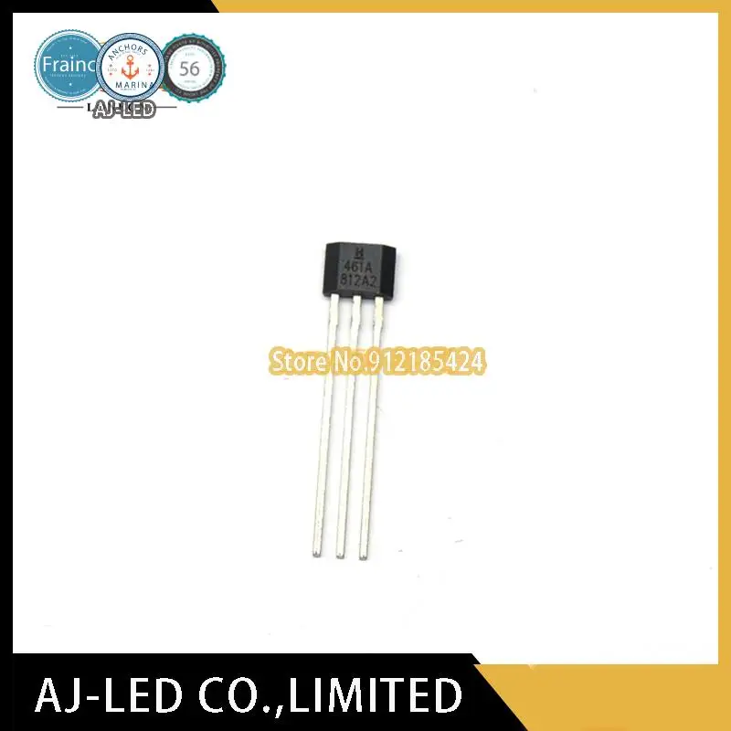 10pcs/lot SS461R Bipolar Hall element for speed and RPM measurement, tachometer/tachometer