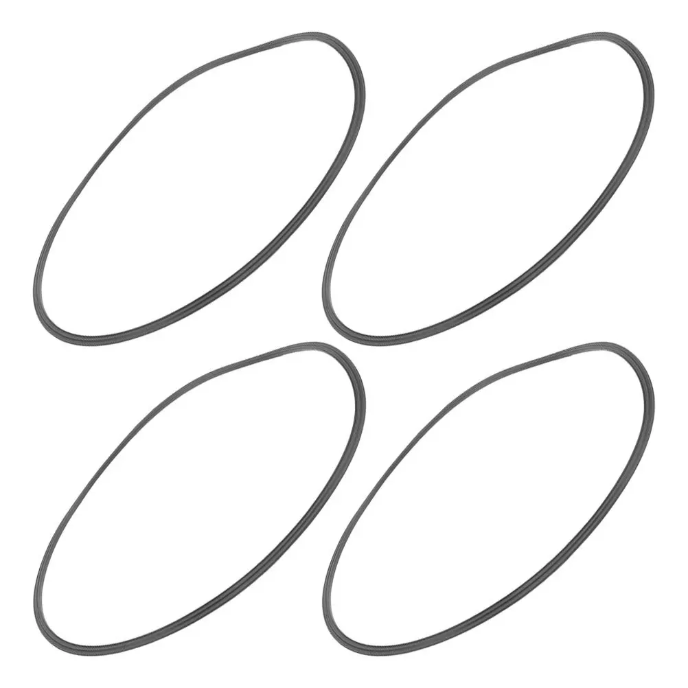 

4Pcs Rubber Chassis Rings Flexible Floor Protectors for Bar Stool Bases Anti Slip Chair Leg Covers for Home Bars Restaurants