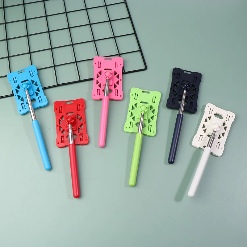 Contactless Car Toll Card Stick Telescopic Parking Toll Swiping Sticks Paying Rod Adjustable Touch N Go Stick Holder