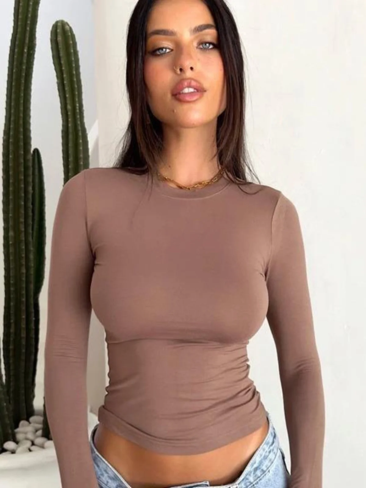 ملابس داخلية نسائية طويلة مثيرة بقصة ضيقة من Cleanfit Sle بتأثير ثلاثي الأبعاد قابلة للتنفس ومريحة Ciwalk مناسبة مقاس A-Line S... #1