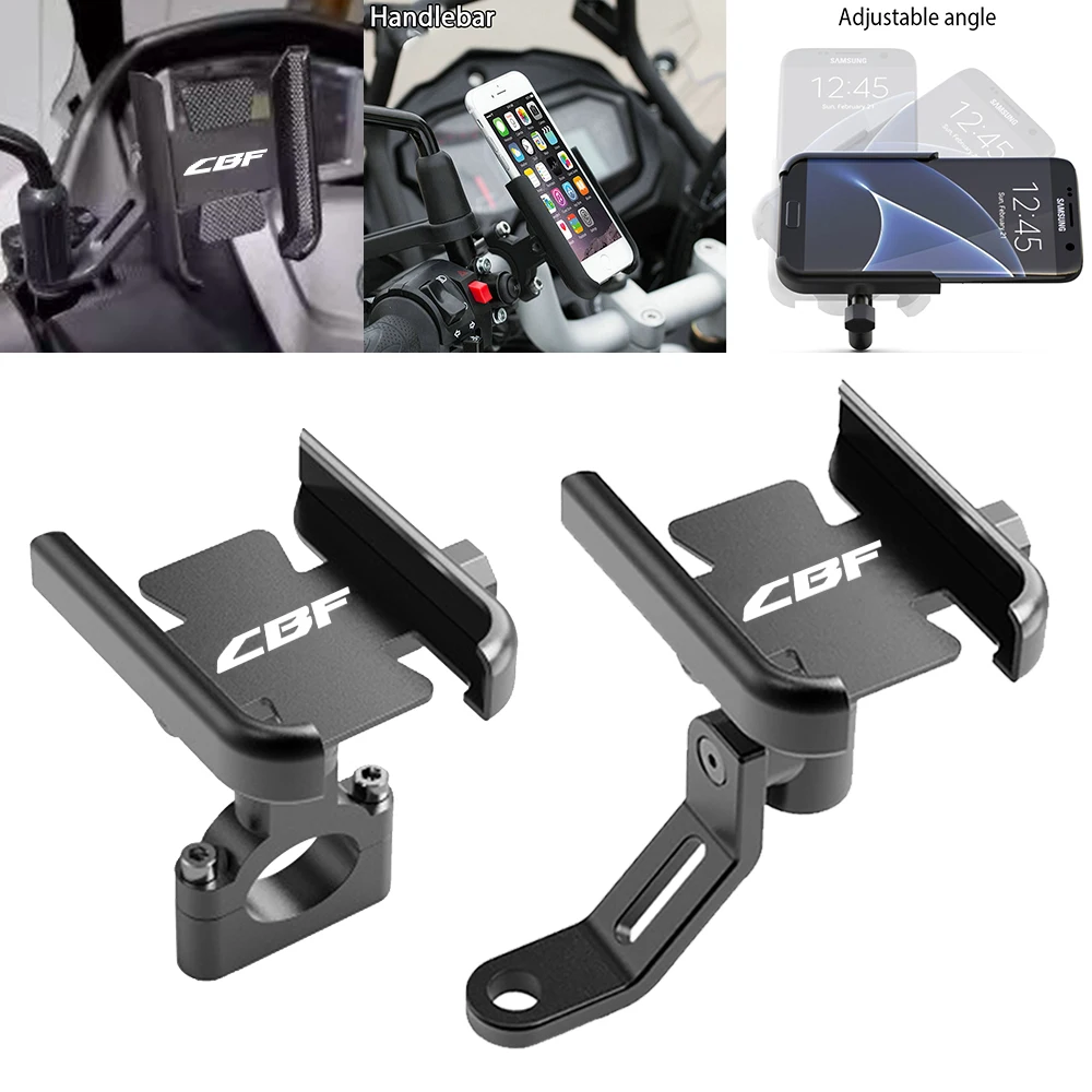 

For Honda CBF 600 CBF1000 CBF 125 150 250 500 600 600s SA Bicycle Mobile Phone Holder Handlebar GPS Stand Bracket Motorcycle