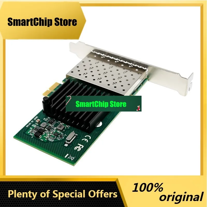 SmCpParts For I350-f4 Fiber Network Interface Card Gigabit I350am4pciex4 Quad Optical Port Sfp Fiber Lc