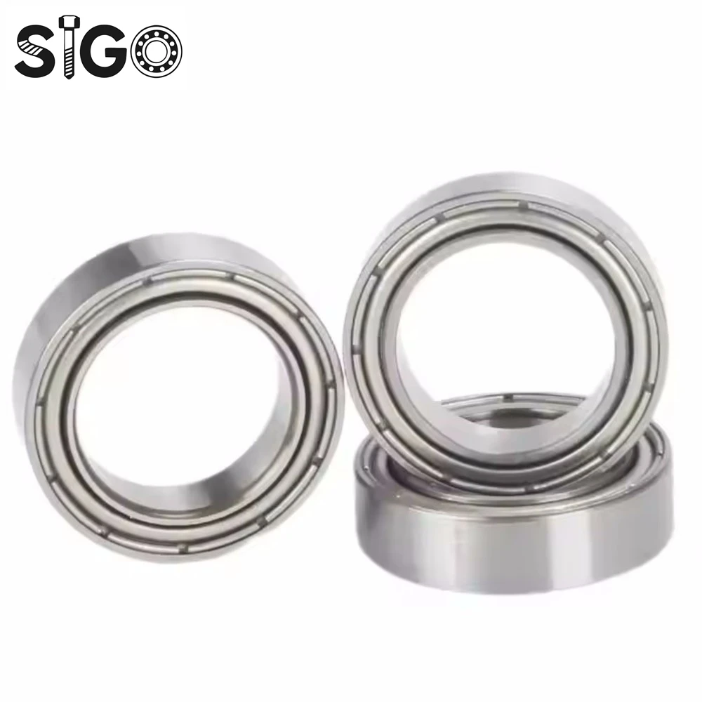 

Sigo Miniature 6700Zz Bearing steel metal shielded ball thin-walled roller 10X15X4 mm