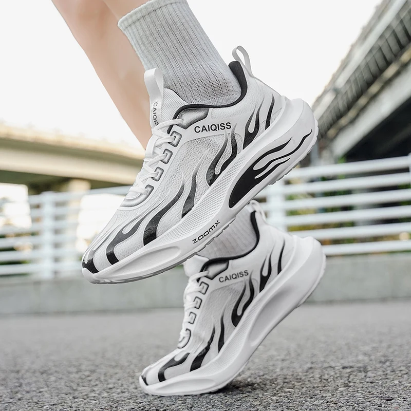 2025 أحذية رياضية رجالية كاجوال قابلة للتنفس أحذية سباق مدرب فاخرة موضة الجري تنيس للرجال