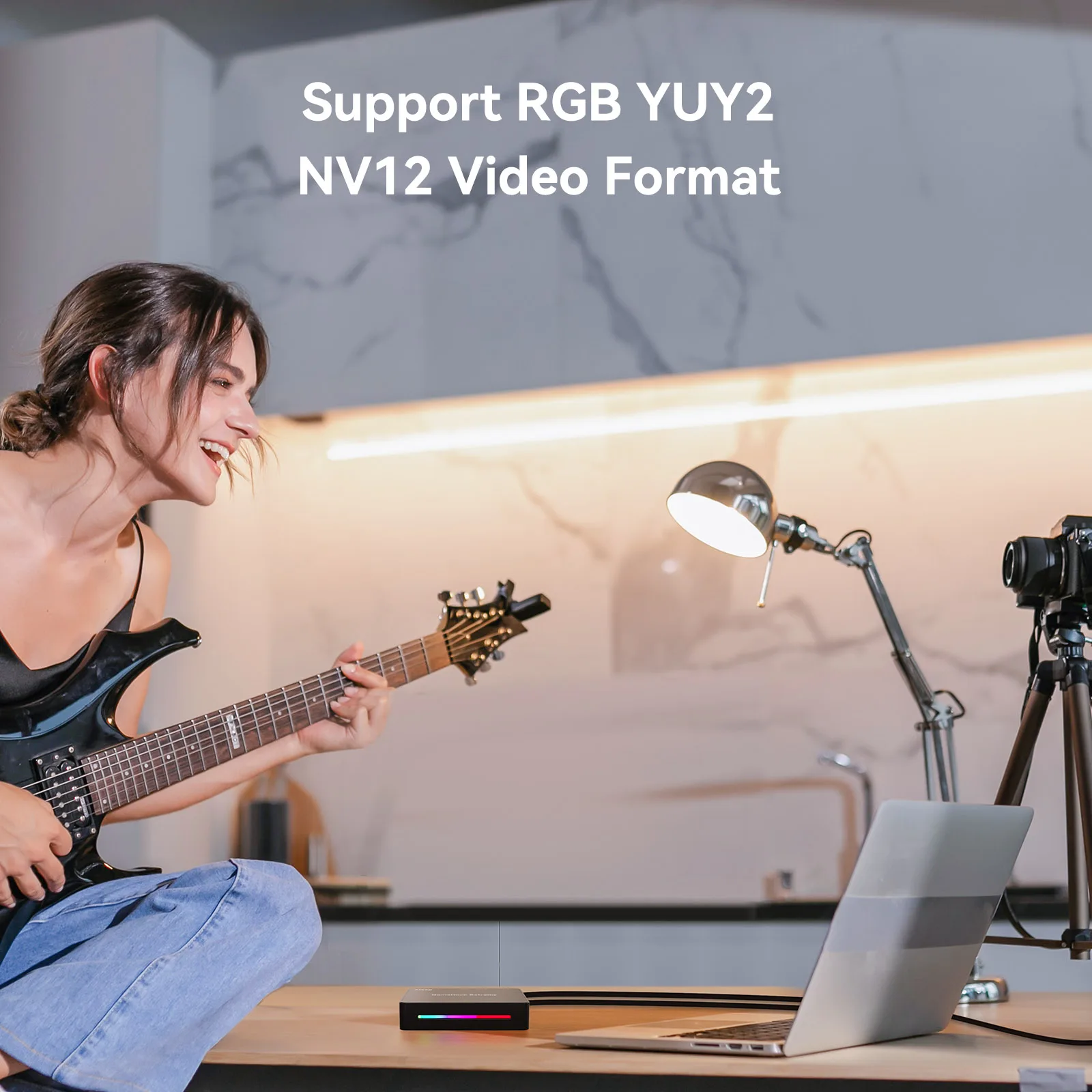 4K 60fps HDMI USB Video Capture Card HDR VRR RGB Gaming Live Streaming