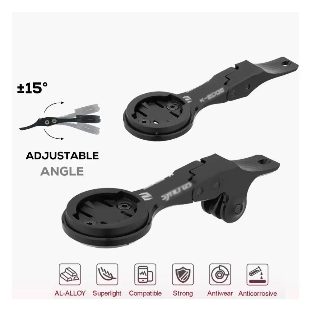 Aluminum Alloy Computer Mount for Fraser Or Creston IC Cockpits Compatible with GoPro Garmin Bryton Wahoo