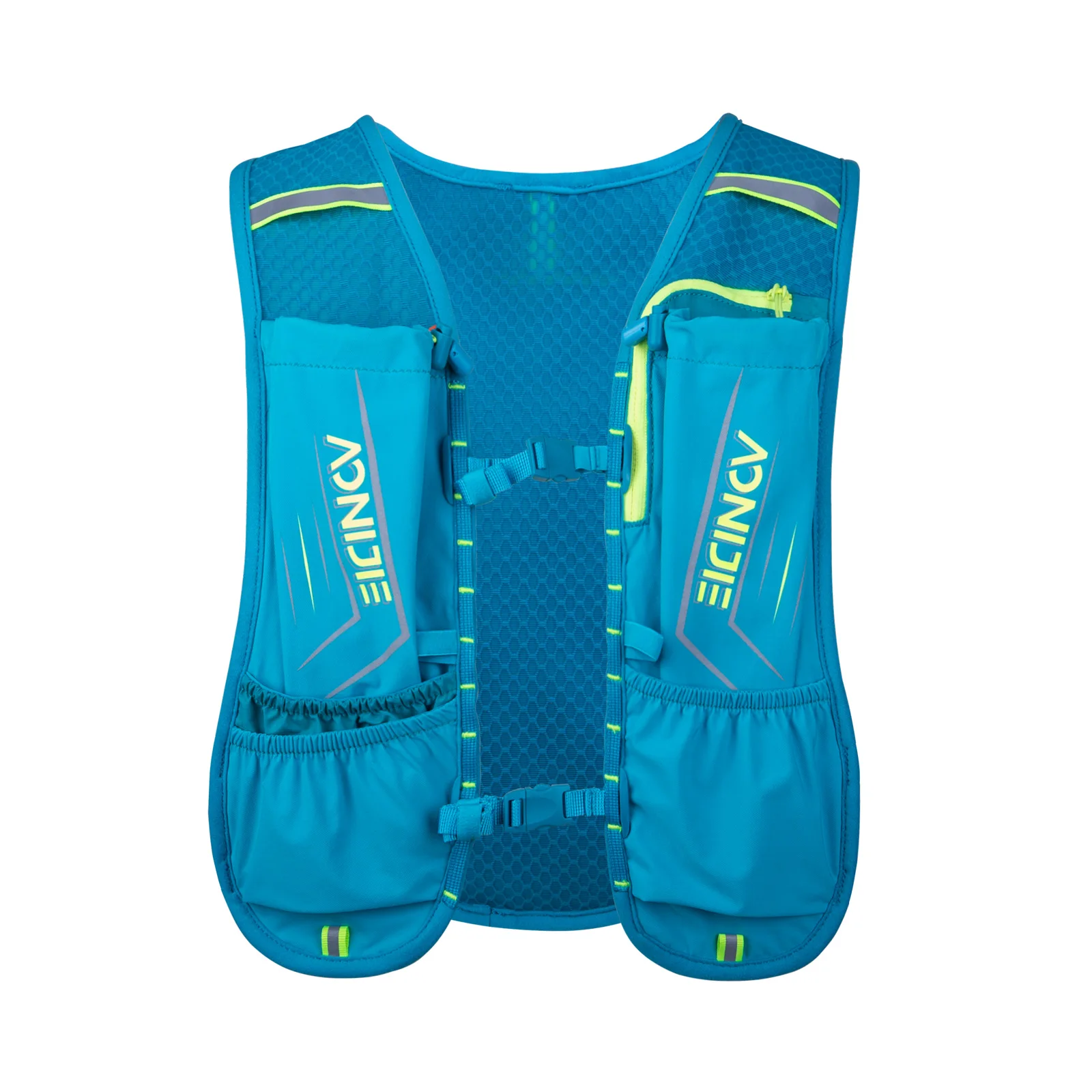 AONIJIE-mochila C9107 para deportes al aire libre, bolsa de agua de 2L para correr, bolsa de hidratación, chaleco para pecho de 68cm-130cm