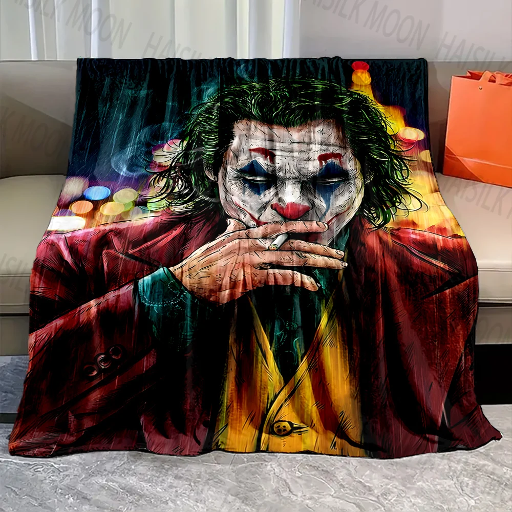 1PC Crazy Joker Druck Decke Warme Weiche und Bequeme Home Reise Decke Sofa Bettwäsche Camping Autos Abdeckung Decke für Geschenke