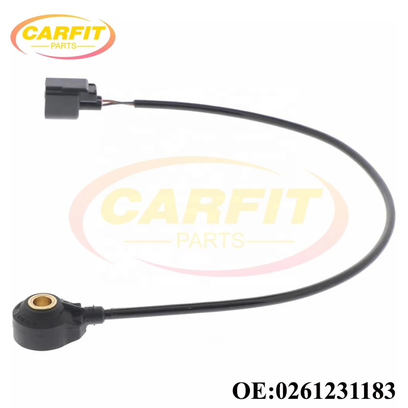 OEM de alta qualidade 0261231183   Sensor de detonação de batida 4L3Z12A699AA para Ford Fusion Escape Expedition Super Duty Truck Mustang