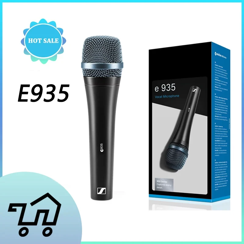 2024 New E935 Handheld Wired Microphone  Wired Dynamic Supercardioid Professional Vocal Stage Show Mobile Original Microphone