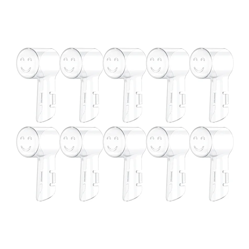 

Electric Toothbrush Covers Caps Protective Toothbrush Head Cover Cap Compatible with Oral B Replacement Round Heads,10PCS