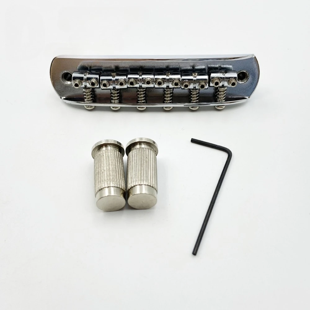 

6-струнный бридж и хвостовик для джазовой гитары, сменное седло для деталей электрогитары