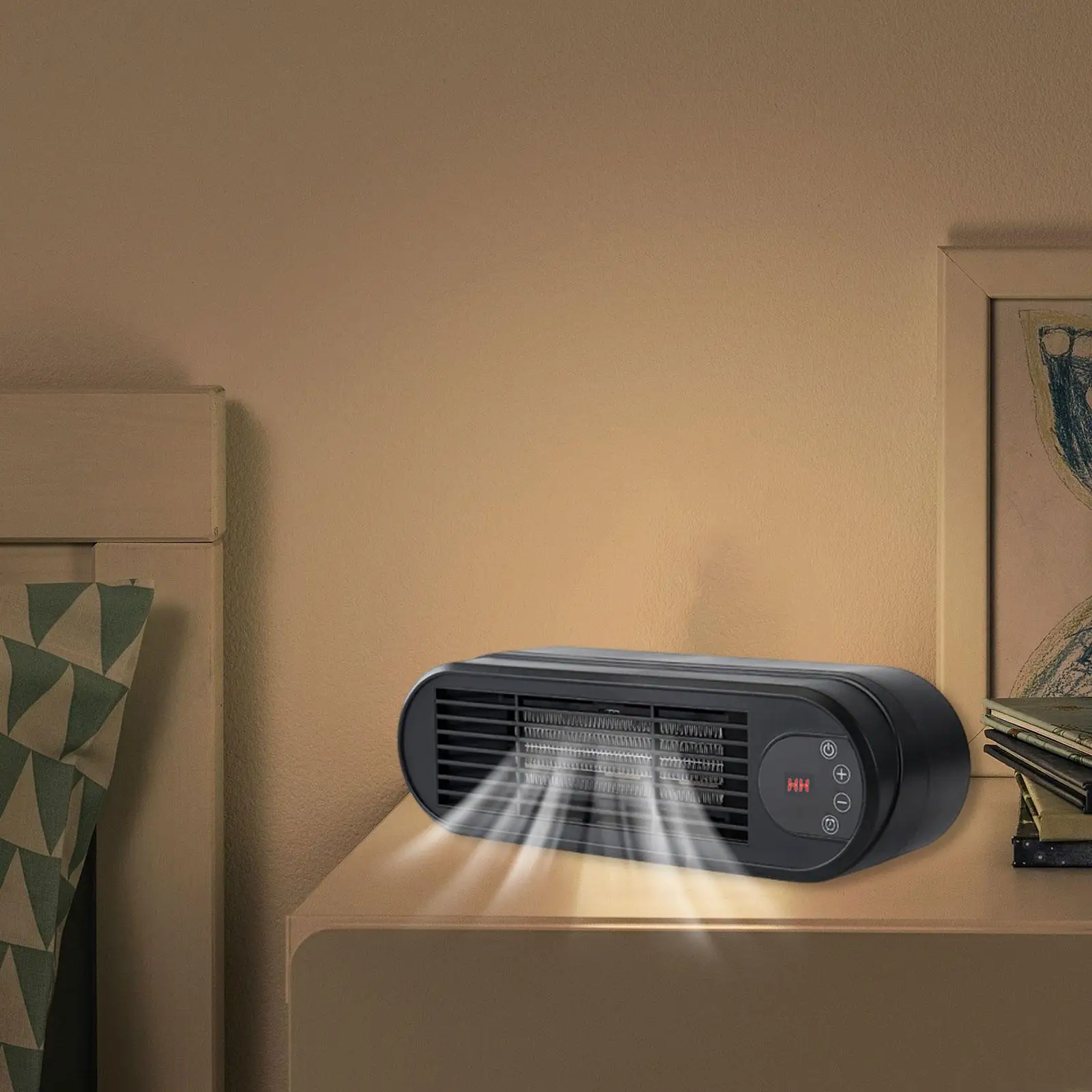 

Обогреватель Портативный керамический обогреватель Компактный небольшой обогреватель для комнаты для дома, общежития, спальни