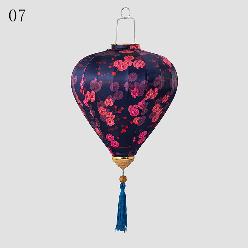 NONE Traditional Lantern Satin Silk 12/14 inch 9