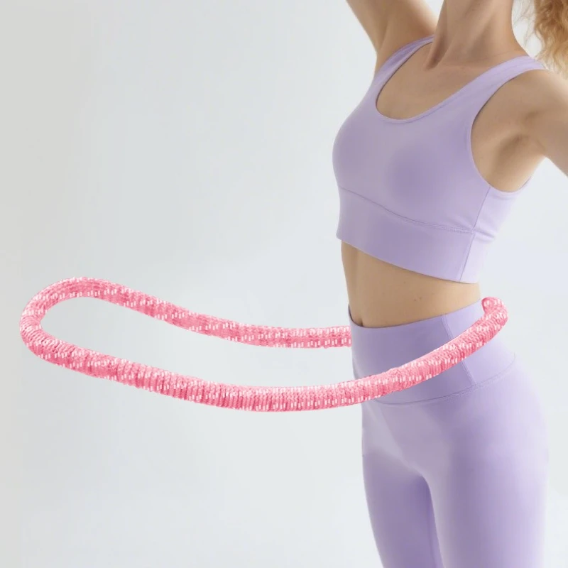 Ice Doudou Soft Spring Hula Hoop Ice Silk Hoop Belly Mute All-inclusive No Waist Hurt Women Skinny Belly Skinny Waist