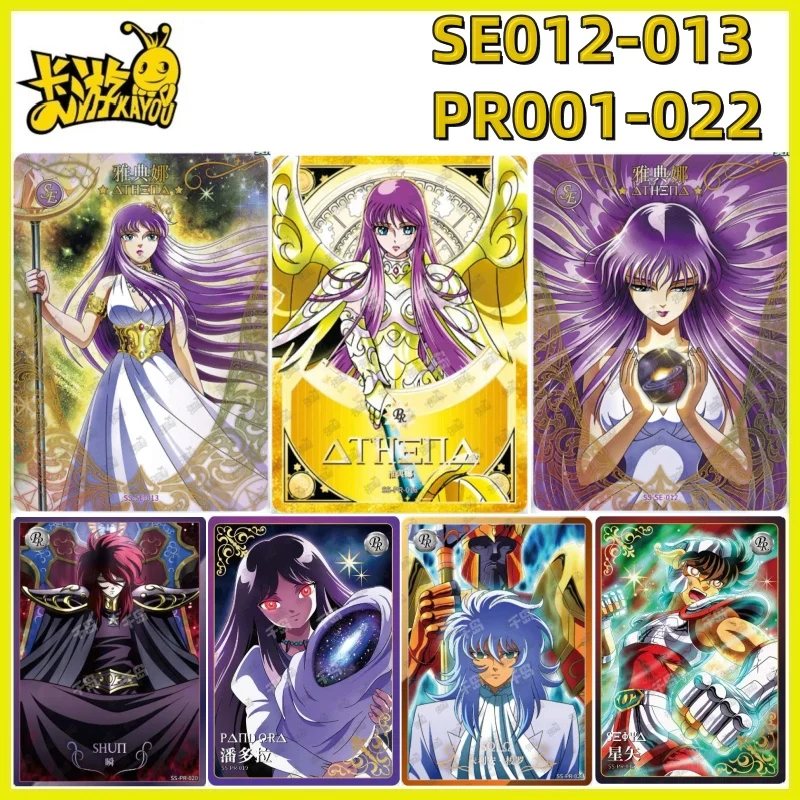 

KAYOU Saint Seiya, новая карта пробуждения ткани Vol.4, японское аниме, редкая полная серия PR 001-022, коллекционная карта, подарочная игрушка