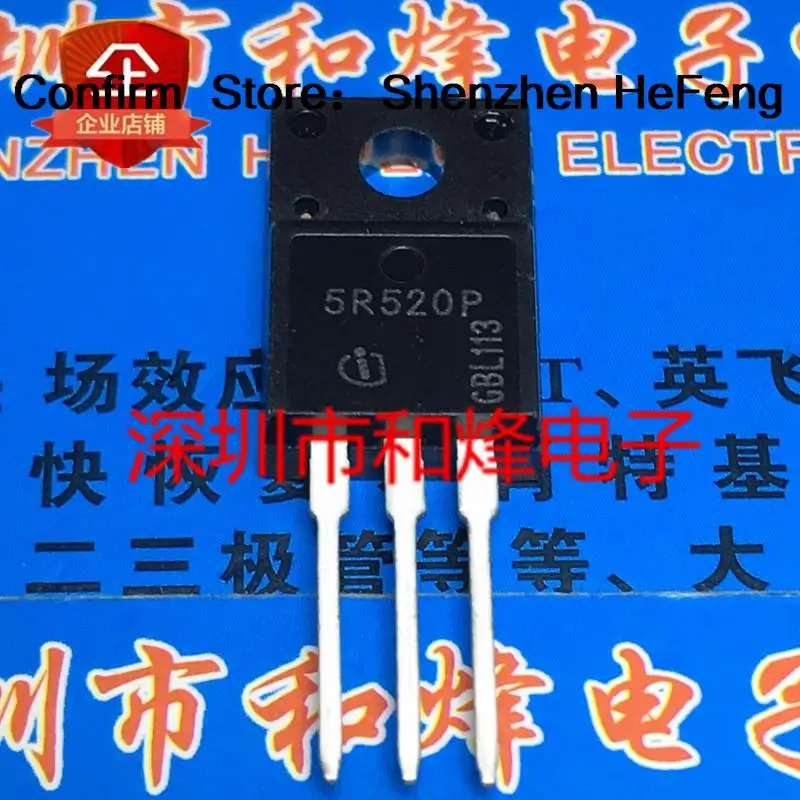 5PCS-10PCS IPA50R520CP 5R520P  TO-220F 550V 4.5A Original On Stock Quicky Shipping