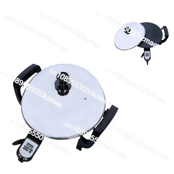 46cm Electric Injera Maker - Multi-Purpose Griddle for Chapatti, Tortilla & Flatbreads