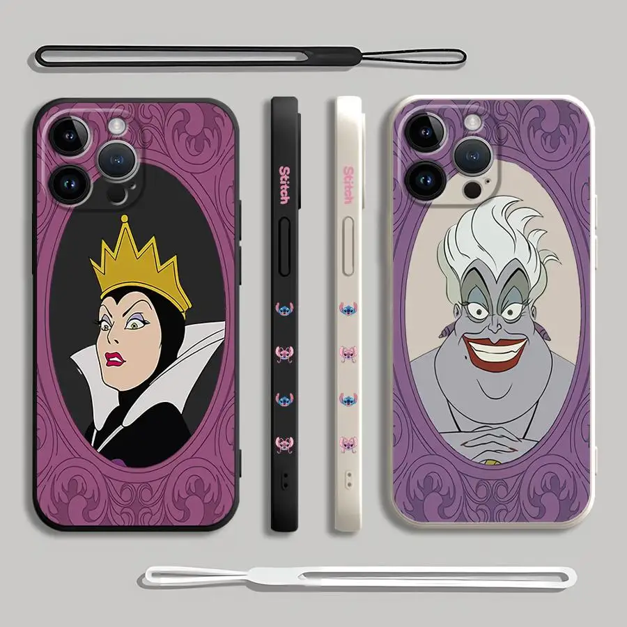 Villain Witch Queen Case for Samsung Galaxy A71 A73 A72 A51 A31 A05s A04 A03s A01 A02 A70 A70s A30s A20 A10s Soft Cover