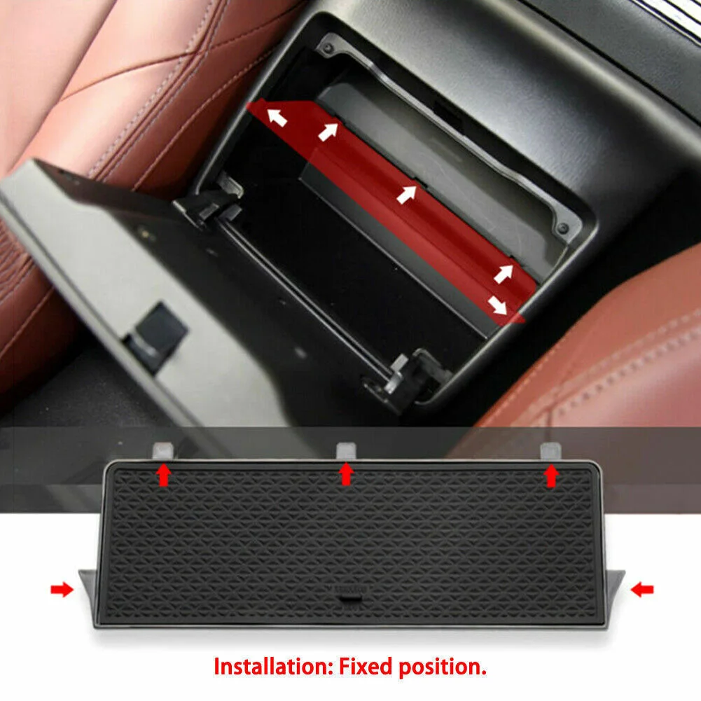 Car Central Armrest Box Storage Divider Plate For Mazda MX-5 RF Miata 2015-2019 Center Console Tray Armrest Divided Organizer