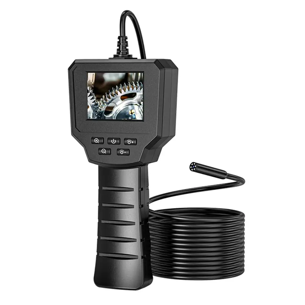 Industrial Borescope Camera IPS Screen HD1080P Sewer Inspection Borescope IP67 Worrying About Running Out Of Power