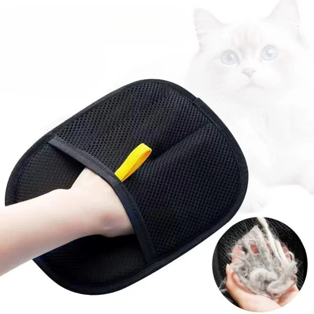 2er-Pack Wiederverwendbare Fusselbürsten & Antistatik-Handschuh zur Tierhaarentfernung von Möbeln und Kleidung – Detail 7