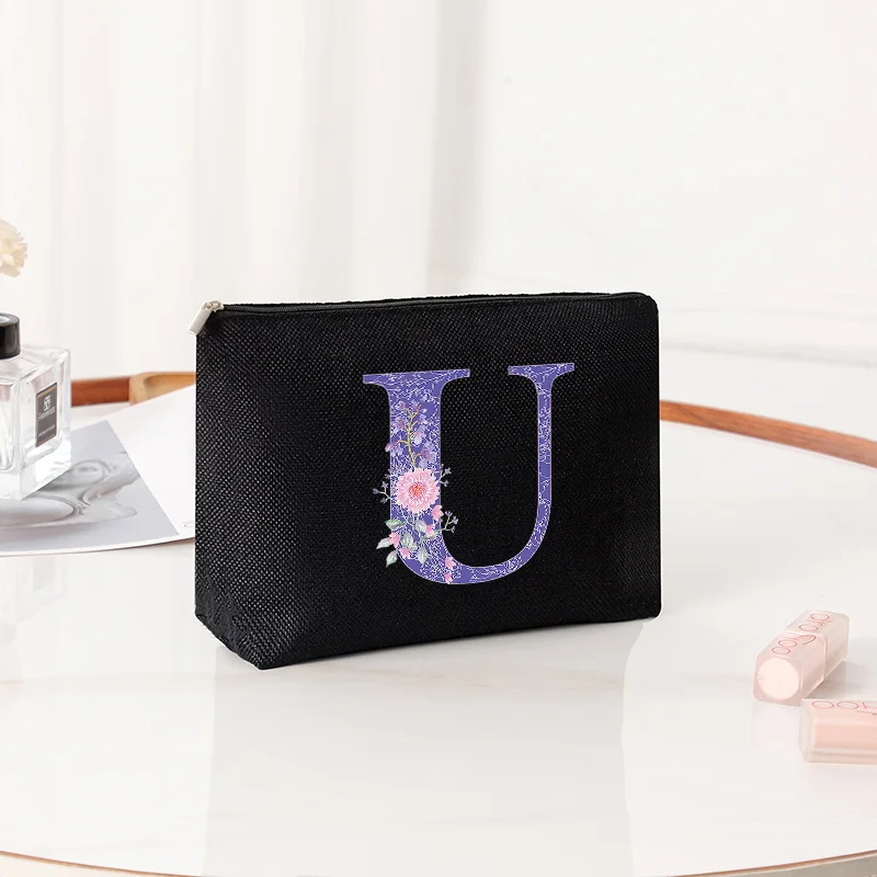 

Fun letter hot stamping letter printed women's bag, large capacity waterproof casual change bag