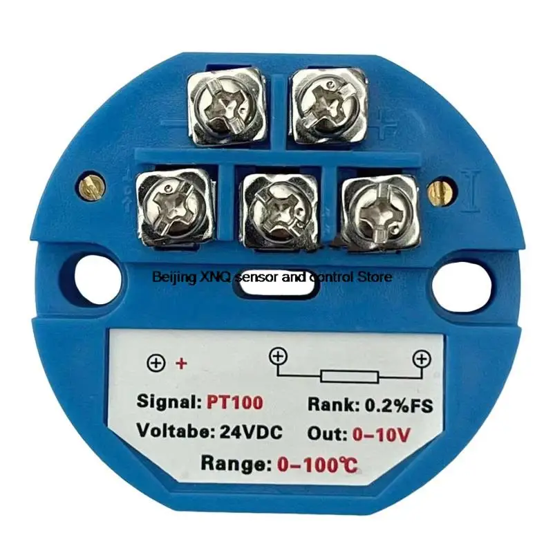 pt100 temperature transmitter sensor module Thermal resistance 4-20mA 0-10V output 200cc 300cc RTD