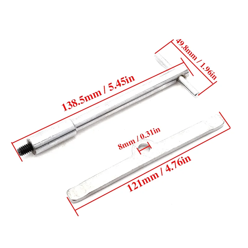 Kit Penahan Penutup Katup T-bar Tinggi Yang Sedang Tren untuk SB Chevy Chrome SBC 283 327 350 Set T-bar Penutup Katup Tab Baut