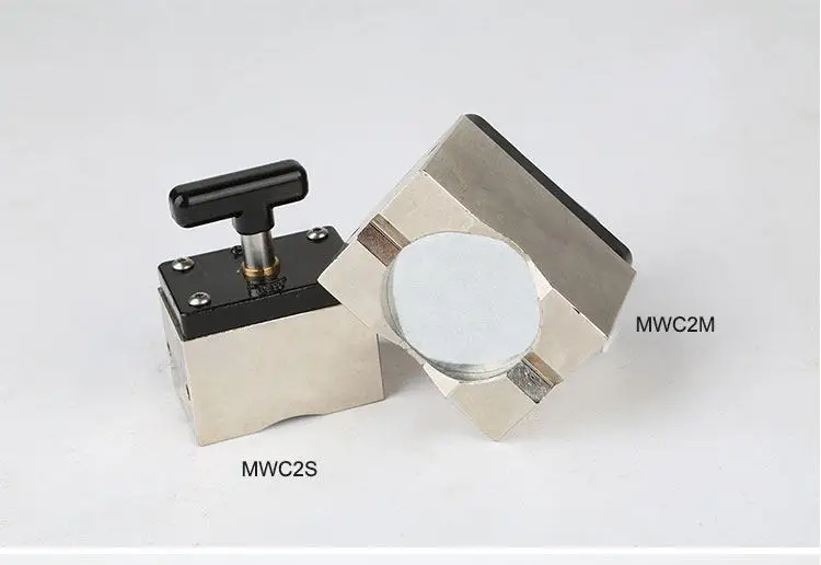 MWC2 Square Magnetic Holder Five Sides 90 Degree Right Angle Strong Magnetic Welding Clamping Tool Magnet