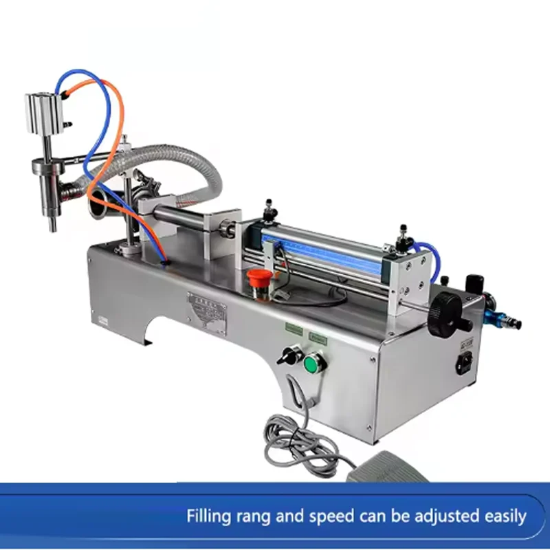 

Semi-automatic jam peanut butter sesame butter nut butter double-head paste filling machine