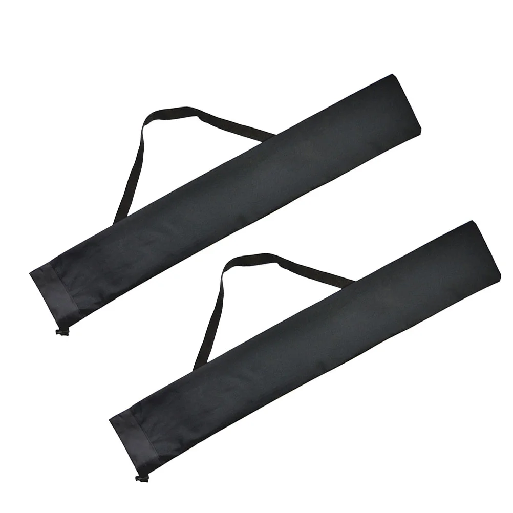 

2 Pcs Alpenstock Buggy Bag Storage Hiking Pole Carrying for Poles Pouch Rucksack