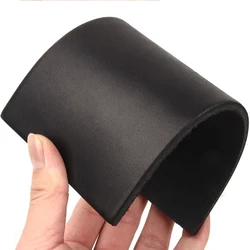 Black 4mm Thickess High-Density Stiff Vegetable Tanned Genuine Leather Belt Shoes Industrial Gasket Cowhide Leather DIY Crafts