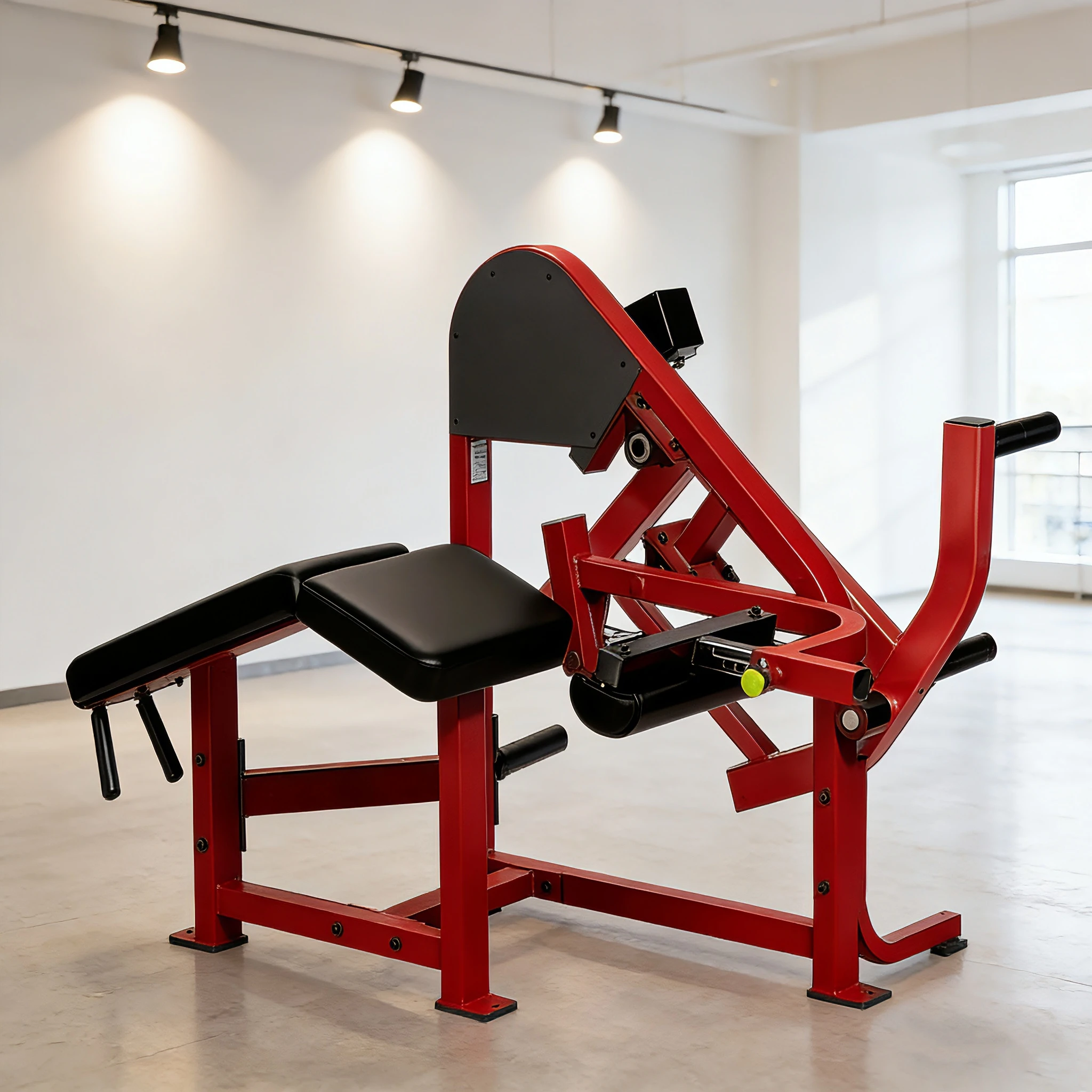 Hot Sale Gym Equipment Commercial Leg Extension Prone Leg Curl Machine Strength Training Lying Adjustable Steel Prone Leg Curlpr