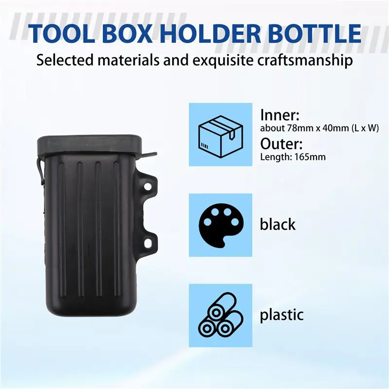 AU16-Motorcycle Toolbox Tool Box Storage For DR250 Djebel TW200 TW225