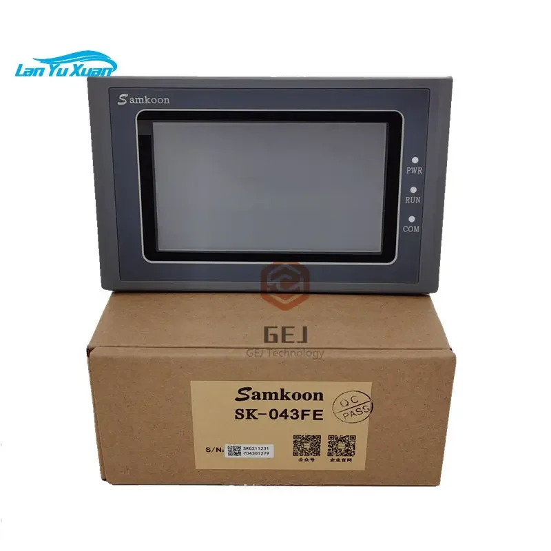 4,3 Zoll SK-043FE Samkoon HMI DC 24V Auflösung 480*272 Touchscreen