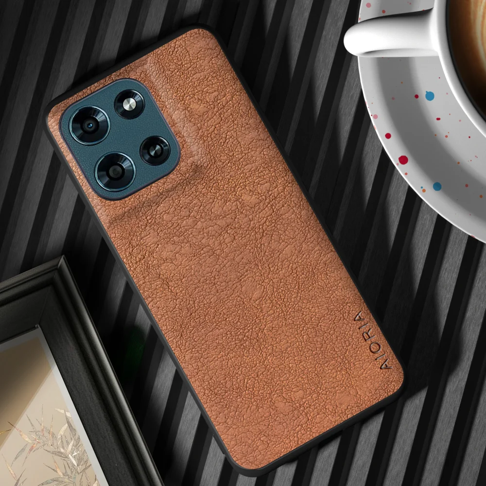 Funda para teléfono Moto G play 2026, Funda Retro de estilo empresarial, Funda de cuero Pu, Funda para Moto G play 2026